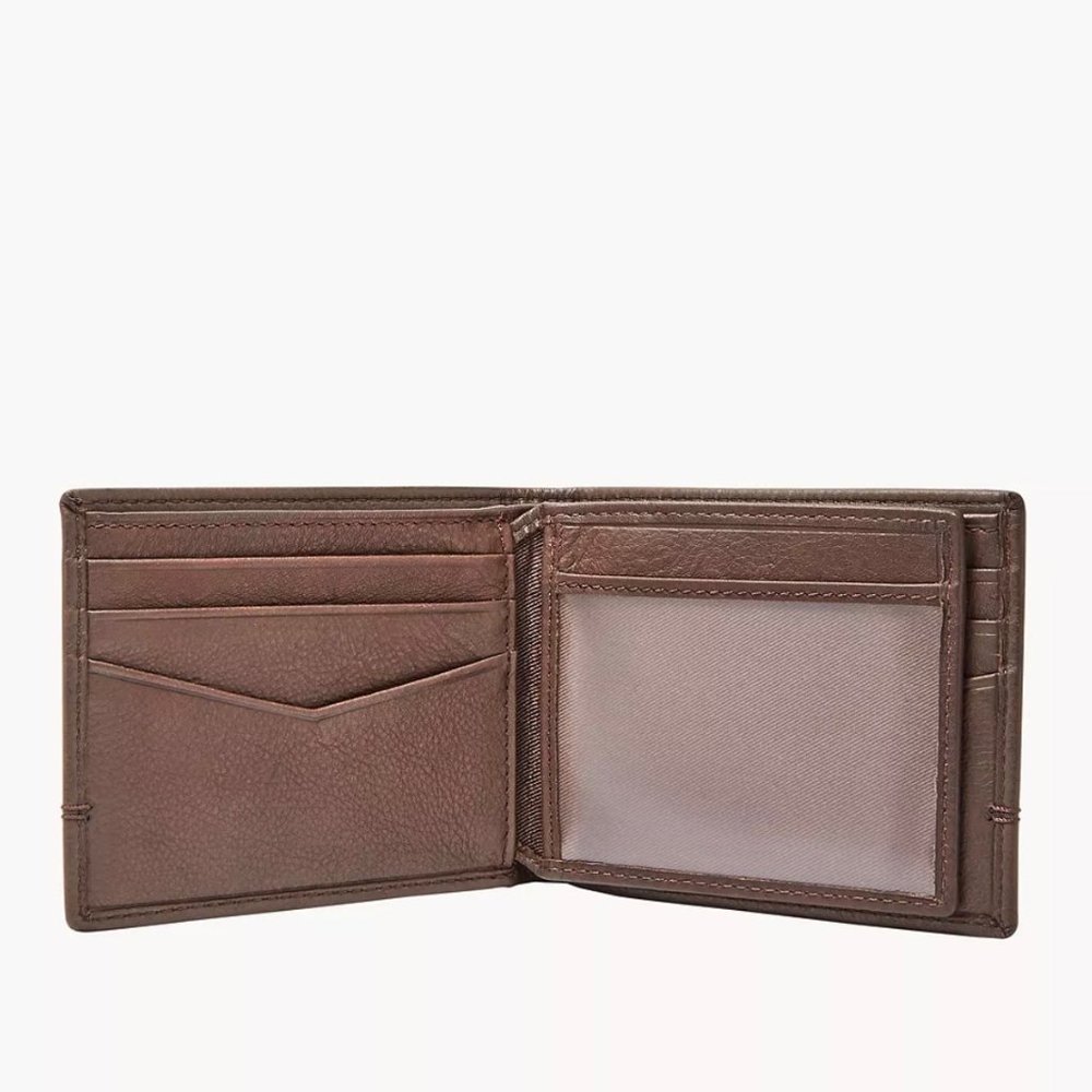 Fossil Brooks Flip ID Bifold Wallet - Picture 2 of 3